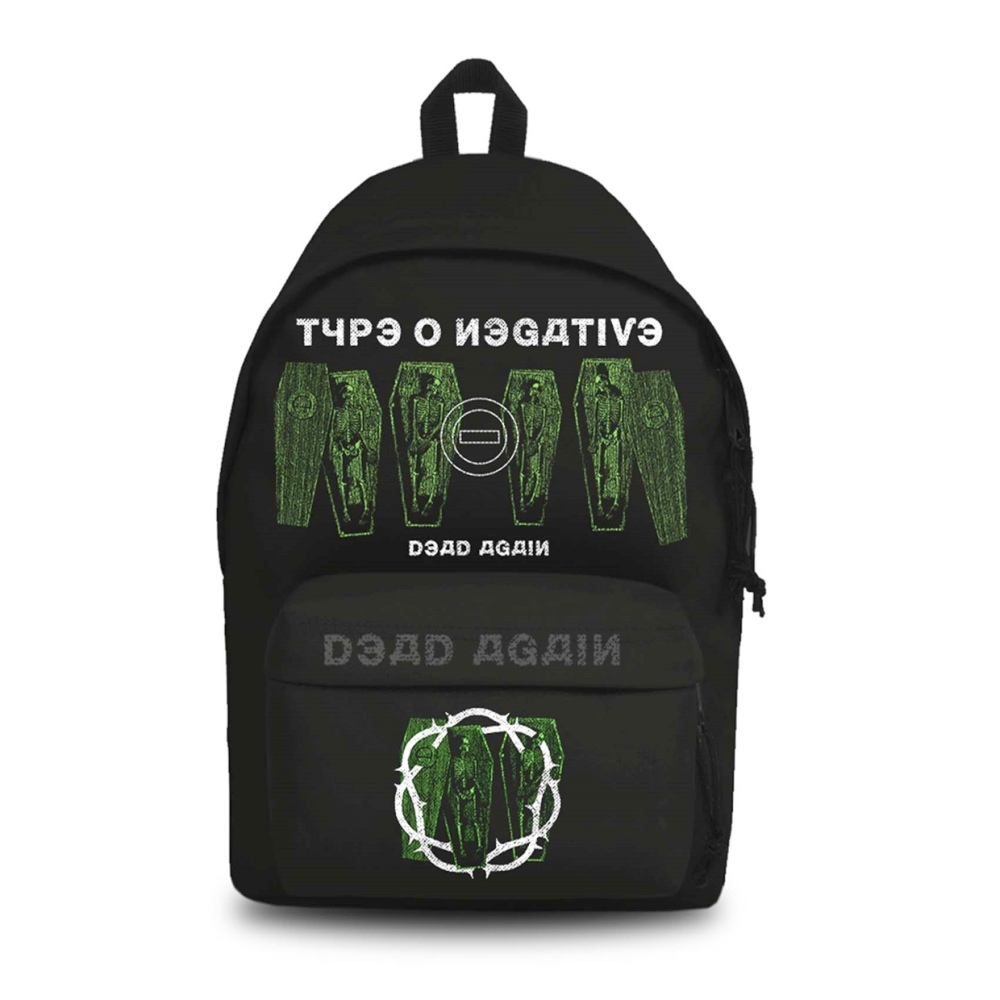 Rocksax Type O Negative - Dead Again Rugtas - Zwart